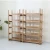 Import hot sale modern living room sets wooden book shelf bookcase oak wood furniture from China