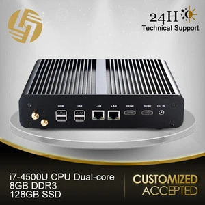 Hot sale new product lowest price thin client i7 dual core mini pc station