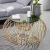 Import Hot sale Nordic wrought iron small living room round mini creative small tea table from China