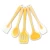 Hot Sale Oem Cooking Utensils For Non-stick Cookware 5 Piece Silicone Nylon Kitchen Tools Set