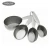 Import Hot sale passed FDA or LFGB stainless steel 4pc set measuring spoon set from China