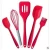 Import Hot Sell Kitchen Utensil Set 5 Piece Heat Resistant Non-Stick Baking Tool Silicone Utensils Cooking Tools from China