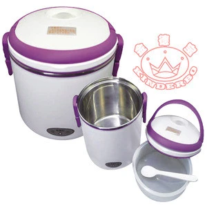 Hot Sell Mini Electric Heating Lunch Box Rice Cooker Car Cooker