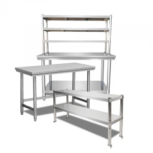 Hot sell stainless steel 4 layer shelf /stainless steel kitchen storage rack for restaurant
