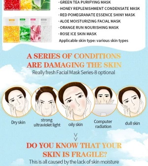 Hot selling korea Whitening Moisturizing  skin care face mask