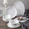 Hot selling matte white ceramic tableware