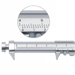 Vernier Caliper Tool Ballpoint Pen Silver Vernier Caliper Multifunction Pen Creative Gifts Marker Pen 0-100MM
