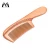 Import Hot Wholesale Cheap peachwood Travel  Hotel Amenities Wooden Hair Comb from China