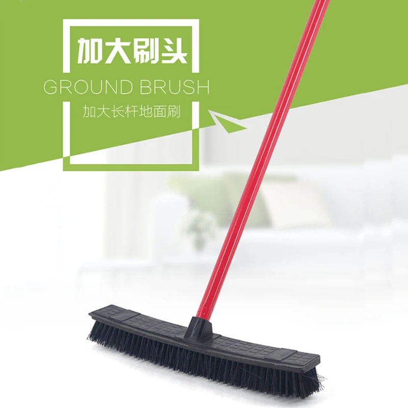 HQ0019 with strong painted iron handle black scrub deck brush