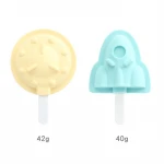 HuaMJ Wholesale Amazon Hot Household Dessert Shop Safe and Odorless Silicone Popsicle Tray Mold Silicone Ice Cream Mould