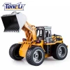 Huina 1520 Toy Model 1/16 6 Channel Alloy Metal Remote Control Loader RC Construction Truck