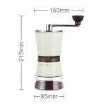 IF design award winner stainless steel burr big large custom logo colour coated manual coffee bean mill grinder