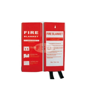 Ifirstor 300*300cm heavy duty high temperature resistant PU coated fiberglass fire emergency blanket