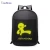 Import iledshow CE ROHS certificate template biking &amp; camping backpack bag with safety led advertising backpack from China