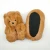 Import In stock Cozy Furry Bear Face Teddy Slippers Plush Novelty Animal House Shoes Teddy Bear Slippers for Kids and Adults from China