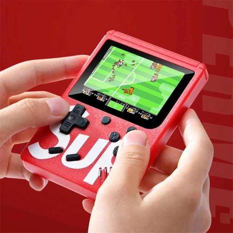 In stock Hot Sale Portable Console Sup Game Box 400 in 1 Plus Multi color 2.8-3 inch LCD Handheld Game Player