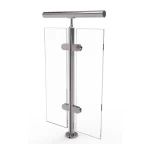 Indoor and Outdoor  Balcony Stair 304 316  Stainless Steel Railing Glass Handrail Balustrade