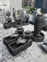 Indoor granite stone water fountain for garden