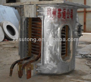 Ingot casting steel copper scrap melting 500kg Induction Furnace full set supplying fast heating metal furnace