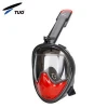 Innovative Product Ideas 180 Degree Wide View Black Facemask Full Face Snorkel WIth Go P[ro