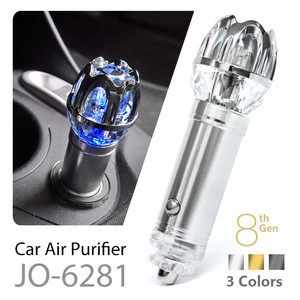 Ionkini 8th Generation Crystal Car Purifier Air Ionizer JO-6281(4,800,000 pcs/cm3 Negative Ion with Trade Assurance)