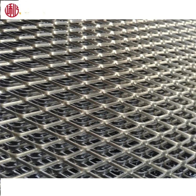 Iron Plate Expanded Metal Lath Construction Wire Mesh