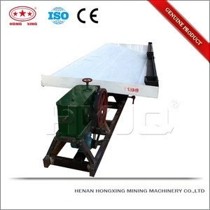 ISO Density mineral separation equipment - jerking table