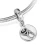 Import Jewelry Making Girls Silver Charm for Bracelet 925 Sterling Silver Jewelry Wholesales Stethoscope Round Shape Beads from China