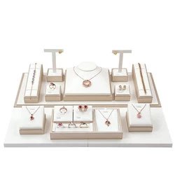 Jewelry Packaging Factory Direct Shipping Jewelry Set Display Tray Jewelry Display Stands