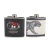Import JH059  Custom Portable PU leather wrapped Wine flask Stainless Steel 304  Hip Flask with leather full printing from China