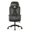 JOHOOFURNITURE Neck and Lumbar Pillow Racing Style Office Chair with Headrest