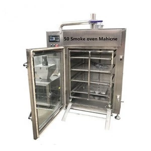 JY 2020  hot selling stainless steel smoked meat machine / Chicken Sausage Meat Smoker Oven House