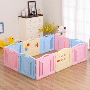 KB01001 Various Warm Colors Eco Friendly PE Baby Fence Playpen
