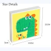 KDP direct supply little giraffe diamond painting educational toy with subframe for reatiler