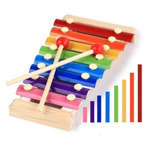 Kids toys wood Hand knocks the piano xylophone