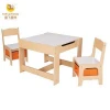 kids wooden lego play table doublesided whiteboard with storage bins table with 2 chairs set