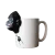 Import king statue drinkware monkey print ceramic cup  gorilla ceramic cup funny Chimpanzee 3D design coffee mugs for boyfriends from China