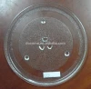 Kitchen appliance Microwave Oven replacement parts: 27cm borosilicate glass Turntable plate wheeling glass tray