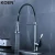 Import KOEN Spring Style Taps Long Pull Out  Brass Body Kitchen Faucet from China