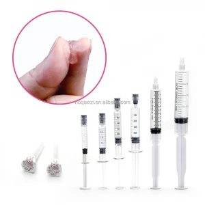 Korea good quality cross linked hyaluronic acid syringe injectable face deep dermal filler hyaluronic acid fillers