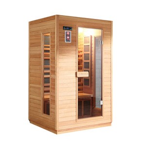 korea mini dry persona wood full spectrum far infrared  fitness sauna room