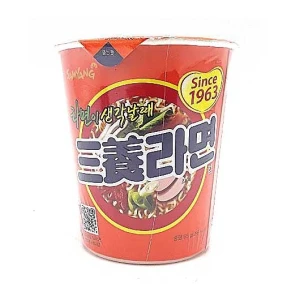 Korean instant noodle cup type
