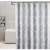 Import KT geometric shower curtains with hooks for the bathroom best price  waterproof shower curtains from China