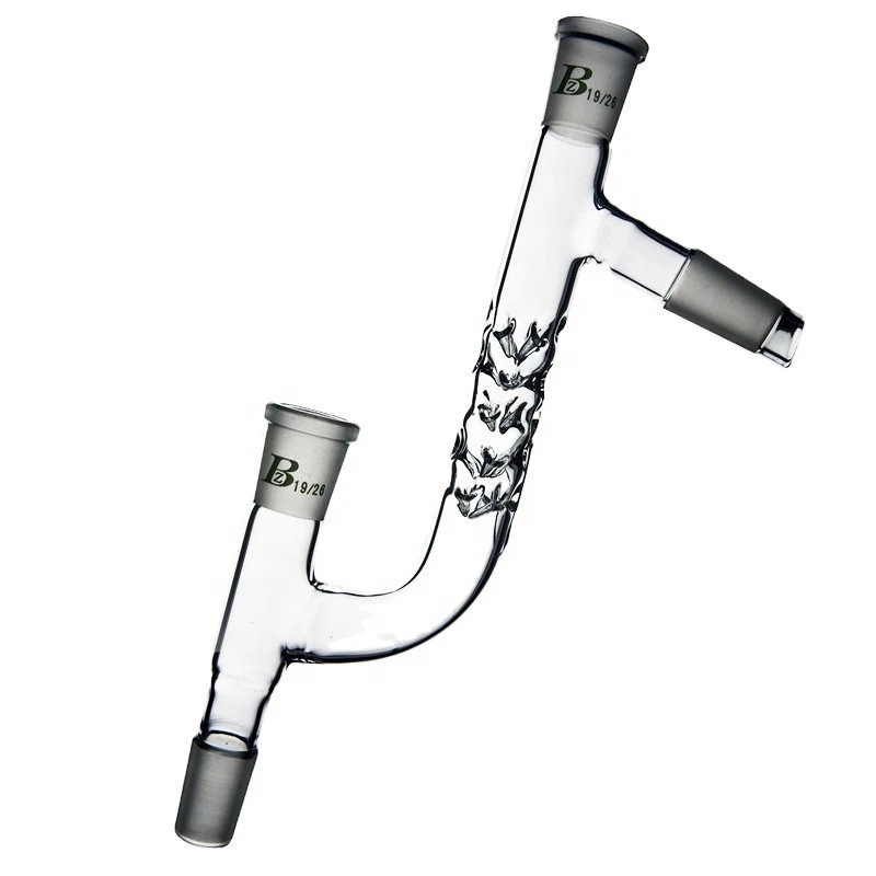 Lab Glassware 3.3  high boro glass Vigreux Distilling Adapter