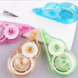 Large-capacity delicate pink correction refillable cute correction tape stationery