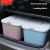 Import Large storage box with cover plastic car storage box household quilt toys clothing sealing storage box from China