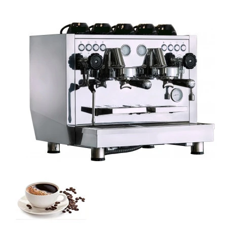 Large Type Espresso Coffee Machine for Tall Cup/Automatic bean to cup coffee machine/Commercial double-head Espresso Machine