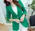 Import latest designs blazer women fashion women office uniform style blazer for ladies from China