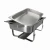 Import latest wholesale china cheap kitchen food heater hot food display warmer stainless steel chafing dish from China