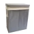 Import laundry basket  hamper foldable with Lid and Removable Liners Basket from China